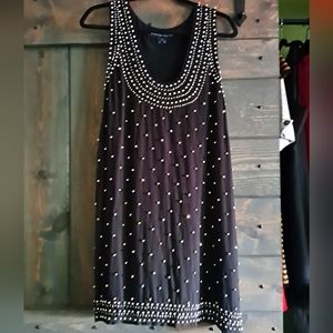 French Connection tank beaded dress size 10
